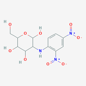 3-(2,4-Dinitroanilino)-6-(hydroxymethyl)oxane-2,4,5-triol