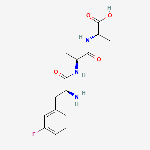 3-Fluorophenylalanyl-alanyl-alanine