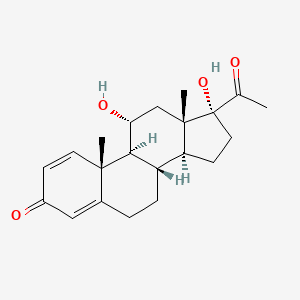 11alpha,17alpha-Dihydroxy-1,4-pregnadiene-3,20-dione