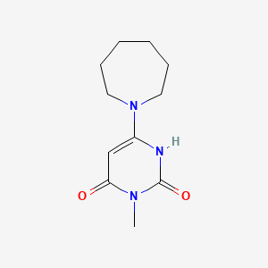 6-(azepan-1-yl)-3-methylpyrimidine-2,4(1H,3H)-dione