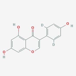 molecular formula C15H10O5 B13408506 3-(2,6-Dideuterio-4-hydroxyphenyl)-5,7-dihydroxychromen-4-one 