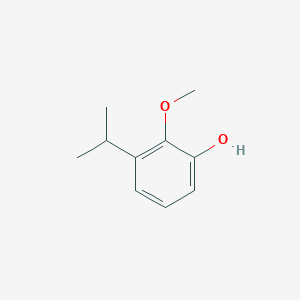 molecular formula C10H14O2 B13408580 2-Isopropyl-6-hydroxyanisole CAS No. 71720-28-0