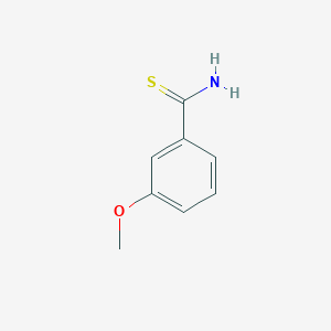 B134086 3-Methoxythiobenzamide CAS No. 64559-06-4