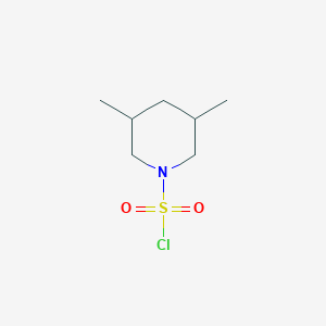 molecular formula C7H14ClNO2S B1340876 3,5-二甲基哌啶-1-磺酰氯 CAS No. 923249-49-4