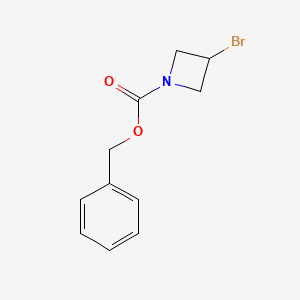 molecular formula C11H12BrNO2 B1340905 3-溴氮杂环丁烷-1-甲酸苄酯 CAS No. 939759-25-8