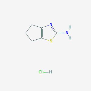 B1340918 5,6-Dihydro-4H-cyclopenta[d]thiazol-2-amine hydrochloride CAS No. 82514-58-7