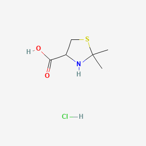 B1340921 2,2-Dimethylthiazolidine-4-carboxylic acid hydrochloride CAS No. 19291-01-1