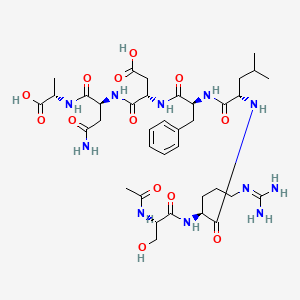 Ac-Somatotropin (7-13)