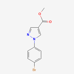 Methyl 1-(4-bromophenyl)-1h-pyrazole-4-carboxylate