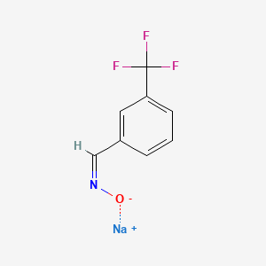 molecular formula C8H5F3NNaO B13409355 m-Trifluoromethyl benzaldoxime-sodium salt CAS No. 73664-61-6