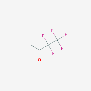 molecular formula C4HF5O B13409366 CID 90478246 