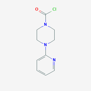 B1340944 4-(Pyridin-2-yl)piperazine-1-carbonyl chloride CAS No. 210173-95-8