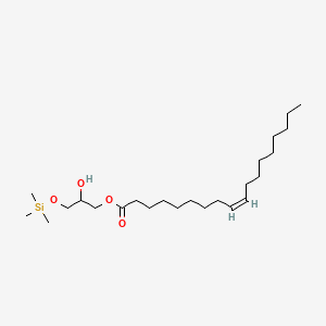 molecular formula C24H48O4Si B13409453 2-Hydroxy-3-((trimethylsilyl)oxy)propyl Oleate 