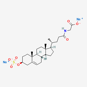 N-[(3beta)-24-Oxo-3-(sulfooxy)chol-5-en-24-yl]-glycine Disodium Salt