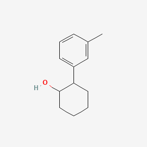 2-(3-Methylphenyl)cyclohexan-1-ol