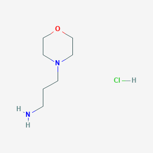 4-Morpholinepropanamine, monohydrochloride