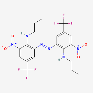 Benzenamine, 2,2'-azobis(6-nitro-N-propyl-4-(trifluoromethyl)-