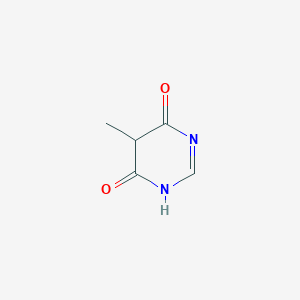 molecular formula C5H6N2O2 B13409559 4,6(1H,5H)-Pyrimidinedione, 5-methyl- 