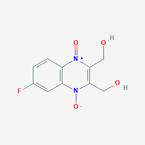 Quinoxaline-2,3-dimethanol, 6-fluoro-, 1,4-dioxide