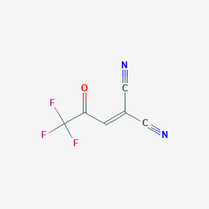 2-(3,3,3-Trifluoro-2-oxopropylidene)propanedinitrile