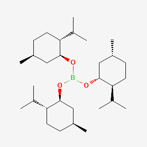 molecular formula C30H57BO3 B13409718 DL-Menthyl borate 