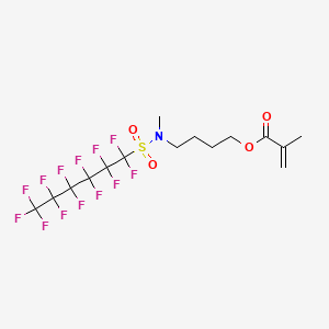 4-[Methyl[(tridecafluorohexyl)sulfonyl]amino]butyl methacrylate