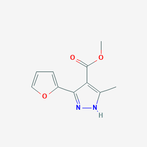 Methyl 5-furan-2-yl-3-methyl-1h-pyrazole-4-carboxylate