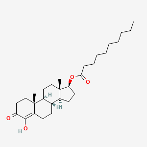 4-Hydroxytestosterone decanoate