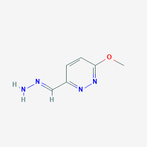 (E)-(6-methoxypyridazin-3-yl)methylidenehydrazine