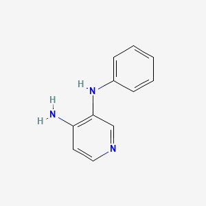 molecular formula C11H11N3 B13409960 N3-phenylpyridine-3,4-diamine 