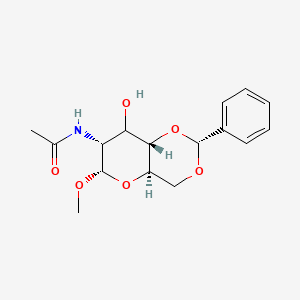 Methyl 2-N-Acetamido-4,6-O-benzylidene-2-deoxy-alpha-D-glucopyranoside