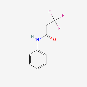 molecular formula C9H8F3NO B13410053 Trifluoromethyl acetanilide 