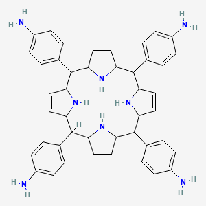 molecular formula C44H52N8 B13410056 meso-Tetra (4-aminophenyl) Porphine 