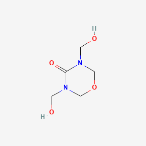 4H-1,3,5-Oxadiazin-4-one, tetrahydro-3,5-bis(hydroxymethyl)-