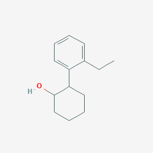 molecular formula C14H20O B13410085 trans-2-(2-Ethylphenyl)cyclohexanol 