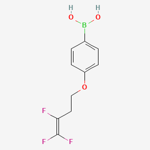 {4-[(3,4,4-Trifluorobut-3-en-1-yl)oxy]phenyl}boronic acid