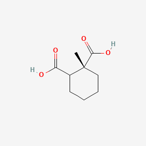 molecular formula C9H14O4 B13410220 cis-1-Methyl-1,2-cyclohexanedicarboxylic Acid 