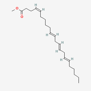 molecular formula C23H38O2 B13410230 methyl (4Z,10E,13E,16E)-docosa-4,10,13,16-tetraenoate CAS No. 932710-49-1