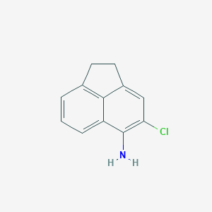 molecular formula C12H10ClN B13410275 4-Chloro-1,2-dihydro-5-acenaphthylenamine 