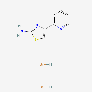 4-(2-Pyridinyl)-1,3-thiazol-2-ylamine dihydrobromide