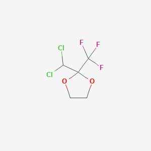 2-(Dichloromethyl)-2-(trifluoromethyl)-1,3-dioxolane