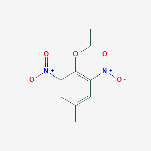 molecular formula C9H10N2O5 B13410499 2-Ethoxy-5-methyl-1,3-dinitrobenzene CAS No. 60546-37-4