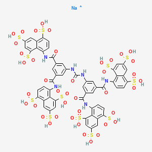 molecular formula C57H40N6NaO41S12 B13410505 CID 168012458 