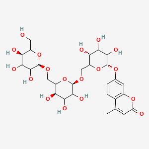 1-Ethyl-1,3,4,9-tetrahydro-8-methyl-pyrano[3,4-b]indole-1-acetic Acid Ethyl Ester