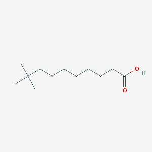 molecular formula C12H24O2 B13410510 9,9-Di-methylcapric acid 