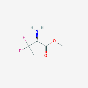 methyl (2S)-2-amino-3,3-difluorobutanoate