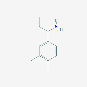 1-(3,4-Dimethylphenyl)propan-1-amine