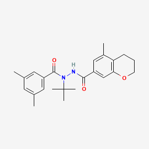 molecular formula C24H30N2O3 B13410553 Chromafenozide 100 microg/mL in Acetonitrile 