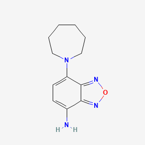 7-Azepan-1-yl-2,1,3-benzoxadiazol-4-amine