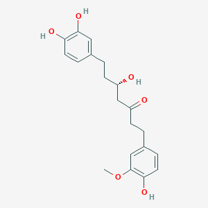 molecular formula C20H24O6 B13410591 3''-Demethylhexahydrocurcumin 